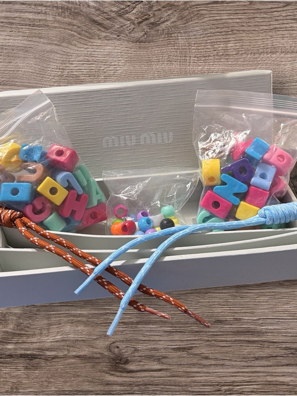 Miu Miu Bead / Paracord Bag Charm Kit
